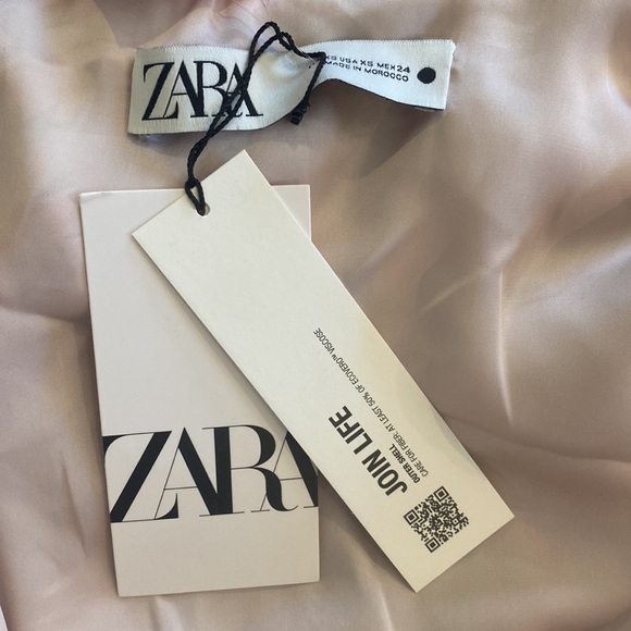 Zara NWT Satin Colorful Boho Floral Printed Belted Kimono Duster robe - Picture 7 of 12